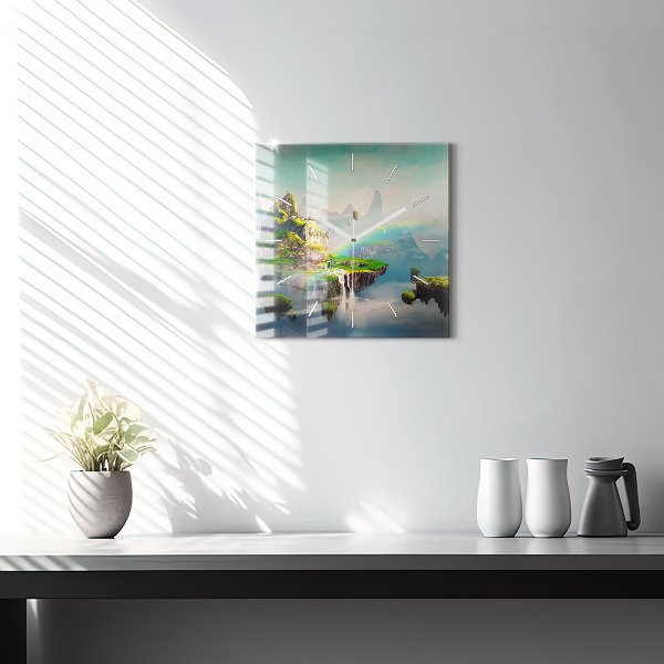 Štvorcové hodiny Čínska fantázia