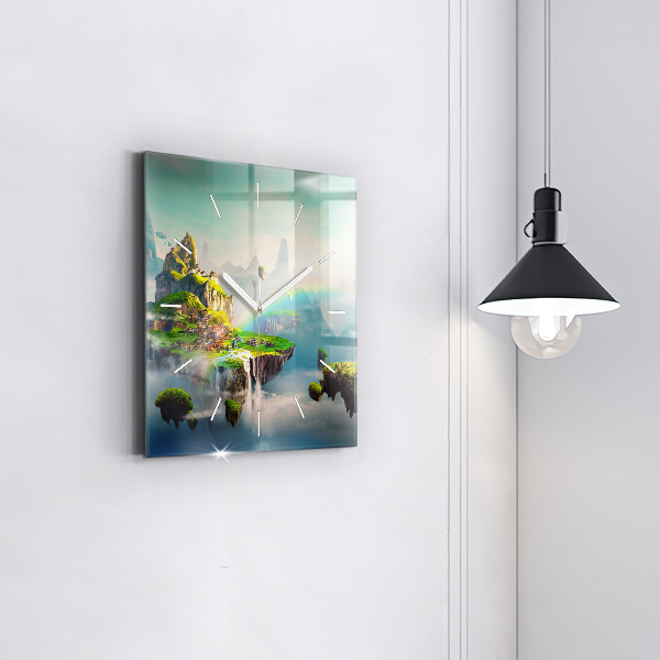 Štvorcové hodiny Čínska fantázia