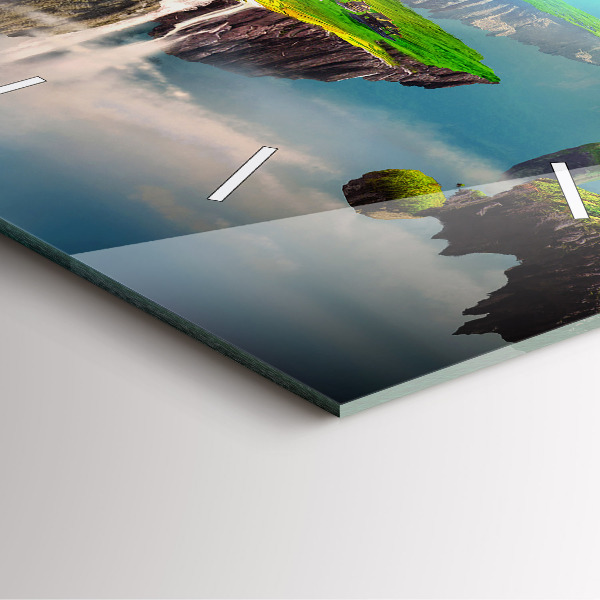 Štvorcové hodiny Čínska fantázia