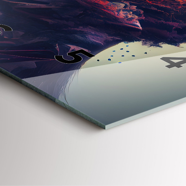 Štvorcové hodiny Abstraktná žena