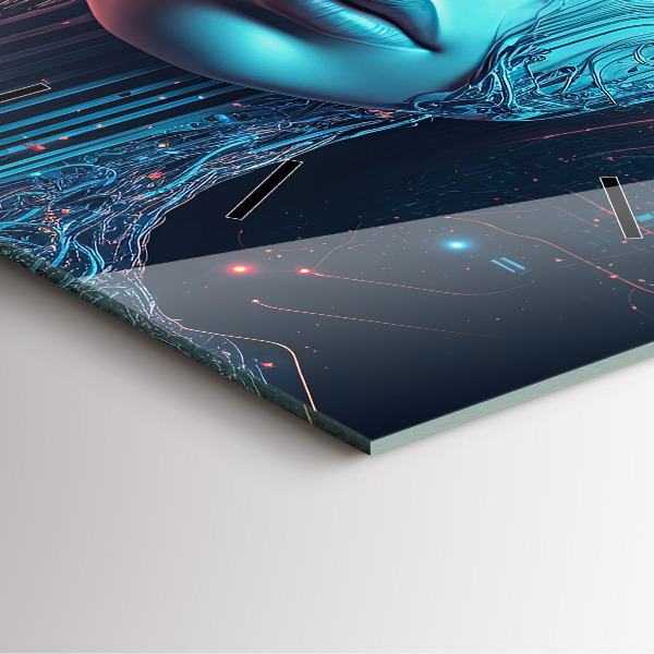 Štvorcové hodiny Umelá inteligencia