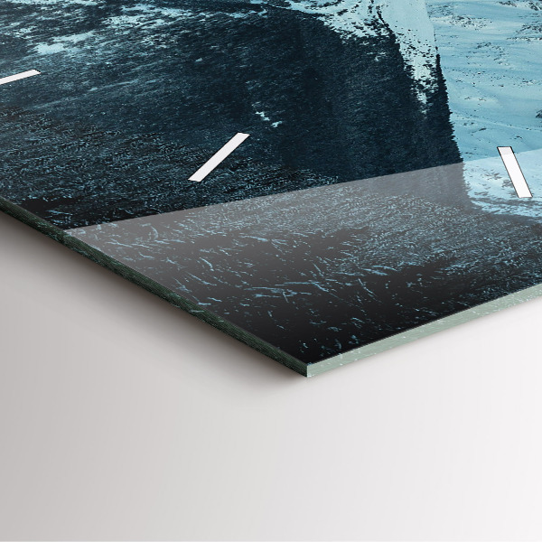 Štvorcové hodiny Pohorie v zime