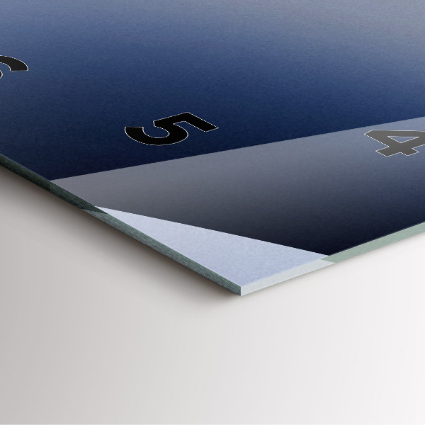 Štvorcové hodiny Abstrakcia slnka