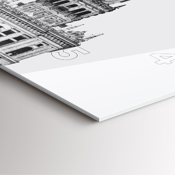 Štvorcové hodiny Palác kultúry a vedy