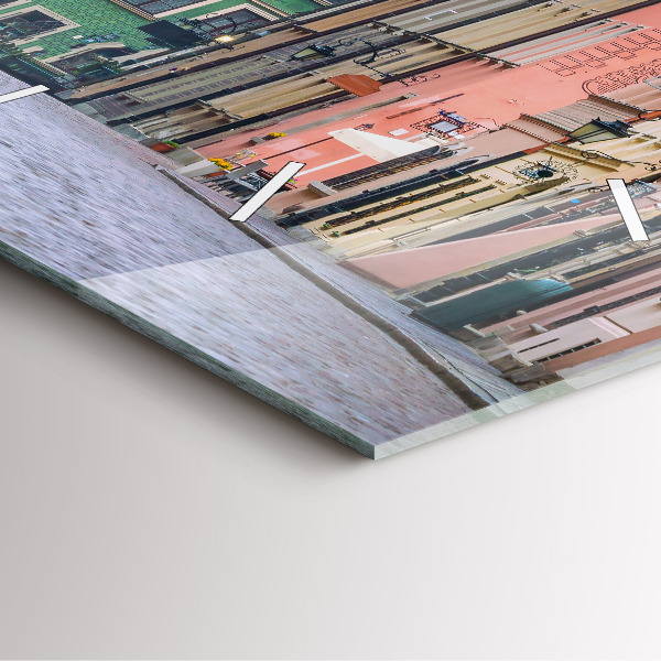 Štvorcové hodiny Staré mesto vo Varšave