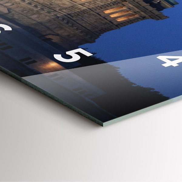 Štvorcové hodiny Socha slobody v New Yorku