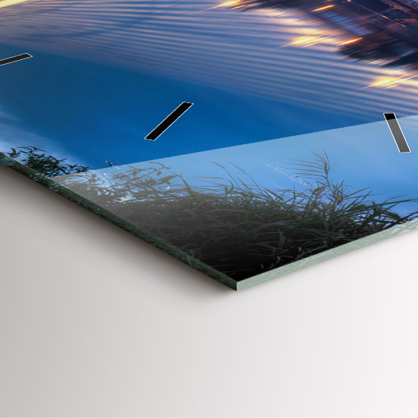 Štvorcové hodiny Most Rędziński Wrocław