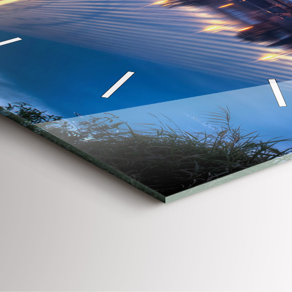 Štvorcové hodiny Most Rędziński Wrocław