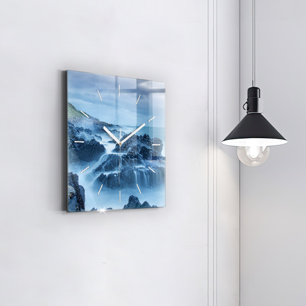 Štvorcové hodiny Maják