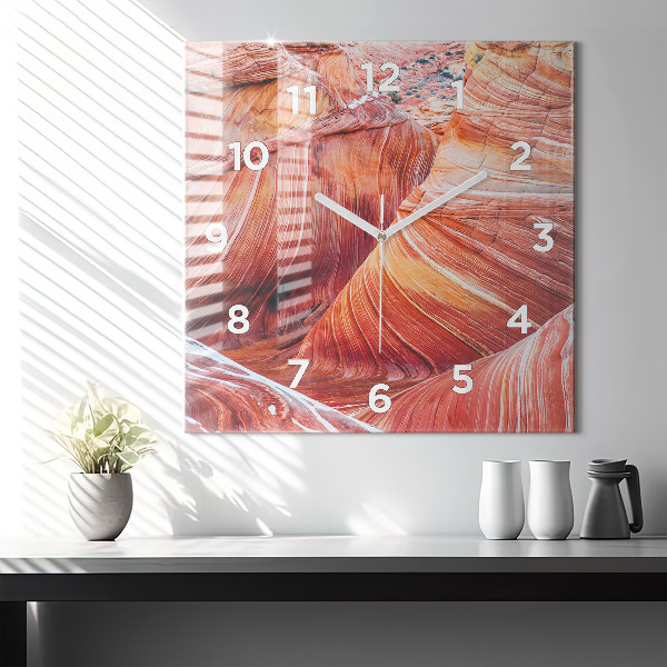 Štvorcové hodiny Malebný Grand Canyon