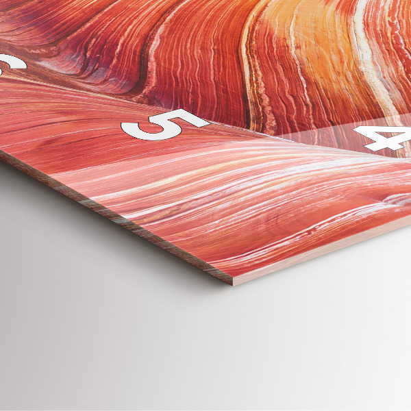 Štvorcové hodiny Malebný Grand Canyon