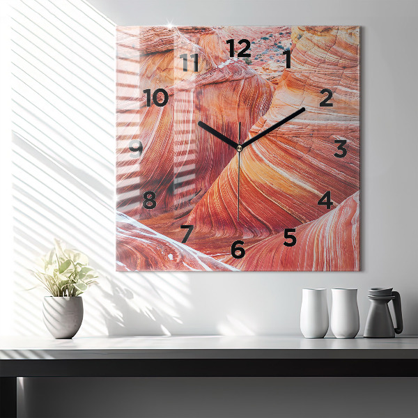 Štvorcové hodiny Malebný Grand Canyon