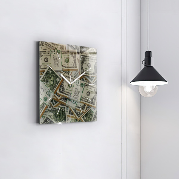 Štvorcové hodiny 1 americký dolár