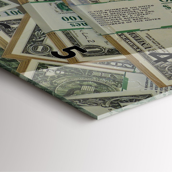 Štvorcové hodiny 1 americký dolár