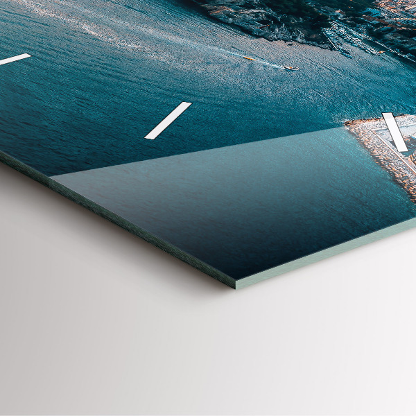 Štvorcové hodiny Ostrov v Chorvátsku