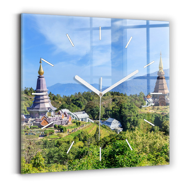 Štvorcové hodiny Národný park Chiang Mai