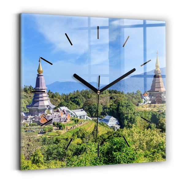 Štvorcové hodiny Národný park Chiang Mai