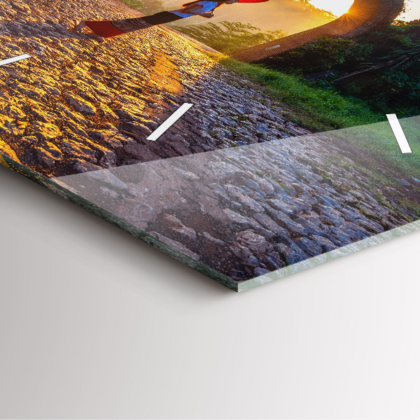 Štvorcové hodiny Surat Thani Park Thajsko