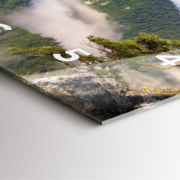 Štvorcové hodiny Sokolica Wierch v Pieninách