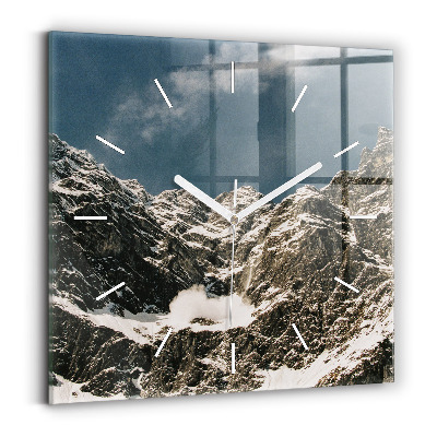 Štvorcové hodiny Pohorie Watzmann