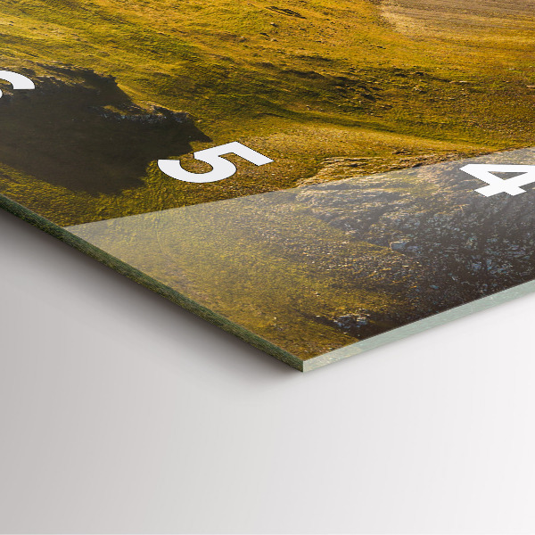 Štvorcové hodiny Cesta na Islande