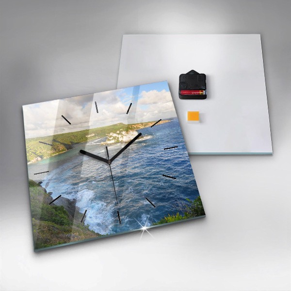 Štvorcové hodiny Oceánske pobrežie