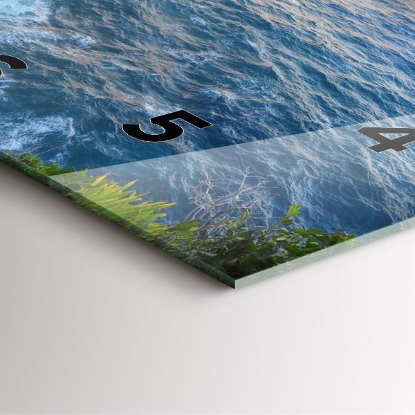 Štvorcové hodiny Oceánske pobrežie