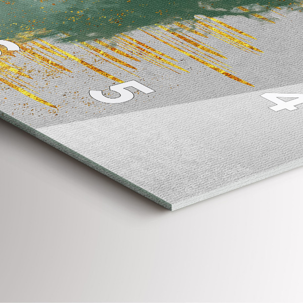 Štvorcové hodiny Dekoratívny vzor