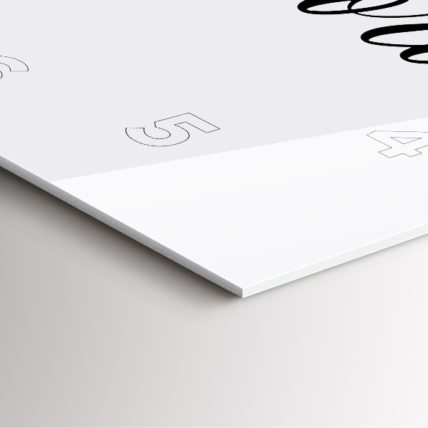 Štvorcové hodiny Nápis spomienok