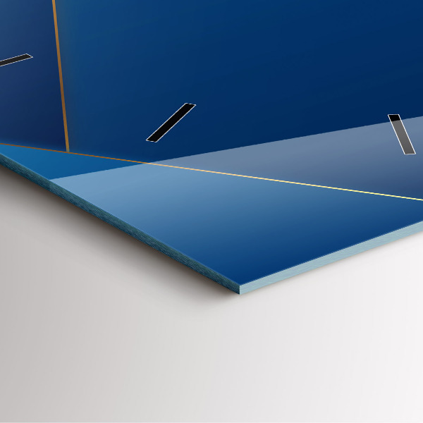 Štvorcové hodiny Ornamentálna abstrakcia