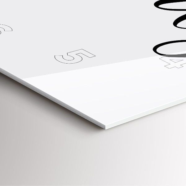 Štvorcové hodiny Rodinný nápis a srdce