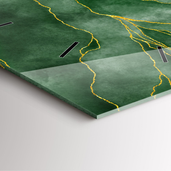 Štvorcové hodiny Listy abstrakcie