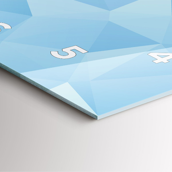 Štvorcové hodiny Abstrakcia trojuholníkov