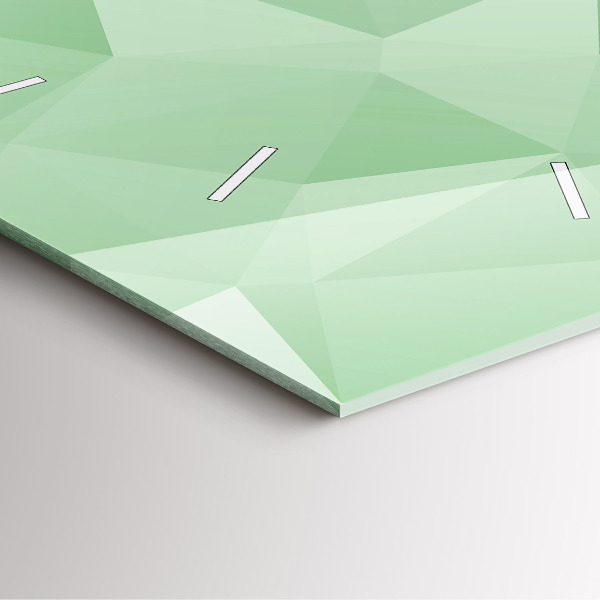 Štvorcové hodiny Abstrakcia trojuholníkov