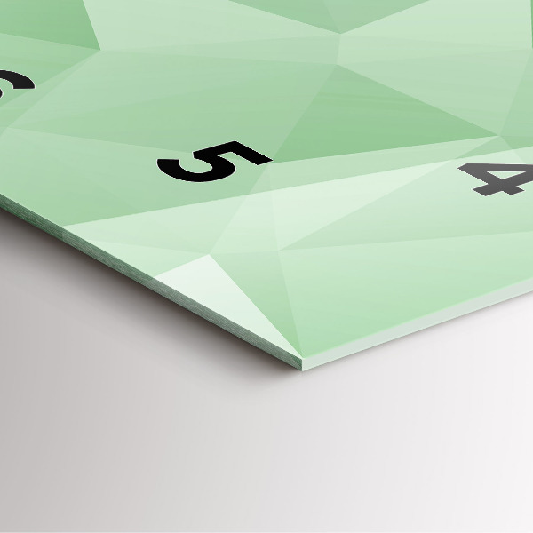 Štvorcové hodiny Abstrakcia trojuholníkov