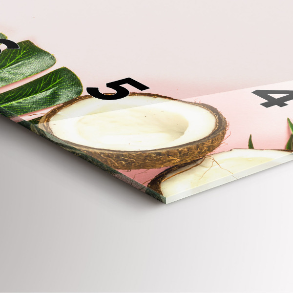 Štvorcové hodiny Letná nálada