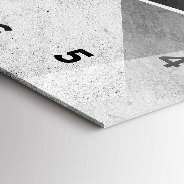 Štvorcové hodiny Abstraktné trojuholníky