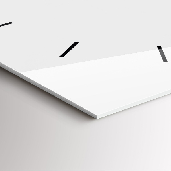 Štvorcové hodiny Tropické listy