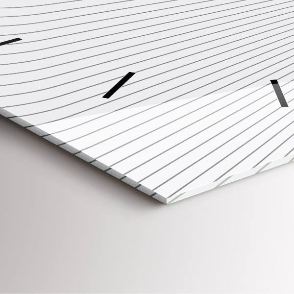 Štvorcové hodiny Abstraktné línie