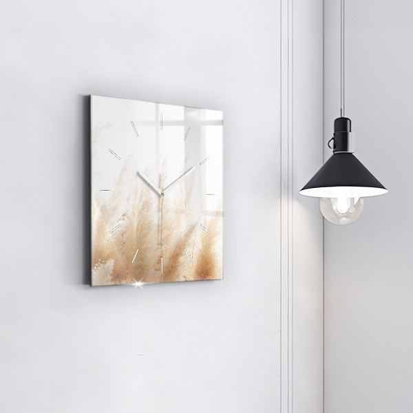 Štvorcové hodiny Klasy obilia