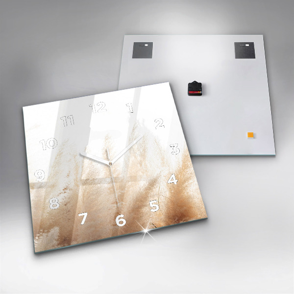 Štvorcové hodiny Klasy obilia