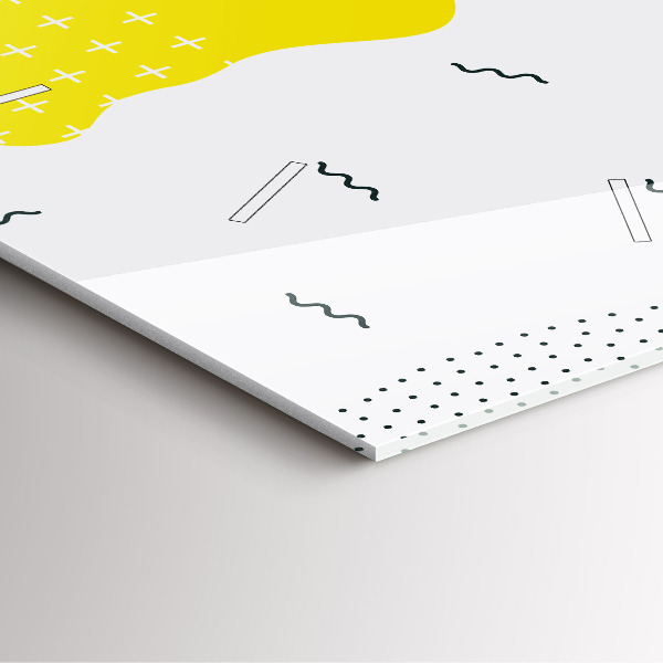 Štvorcové hodiny POP abstrakcia