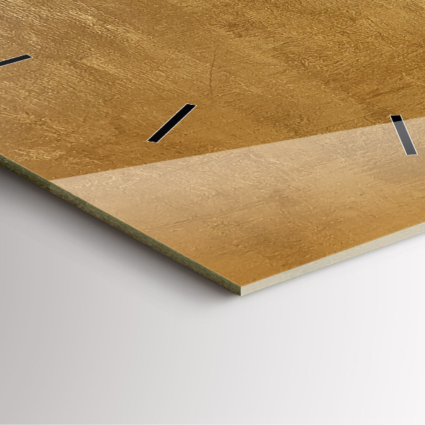 Štvorcové hodiny Dekoratívne plátno