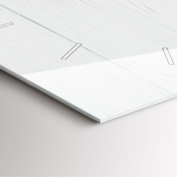 Štvorcové hodiny Jarné kvety