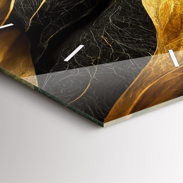 Štvorcové hodiny Elegantná abstrakcia