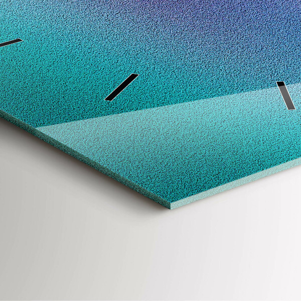 Štvorcové hodiny Prechodový vzor