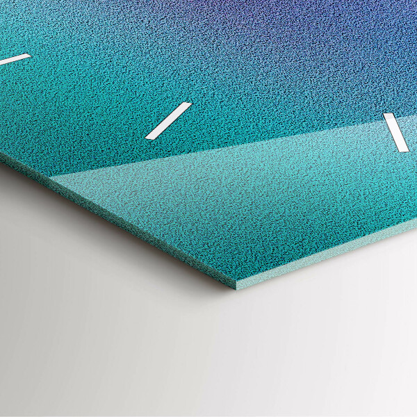 Štvorcové hodiny Prechodový vzor