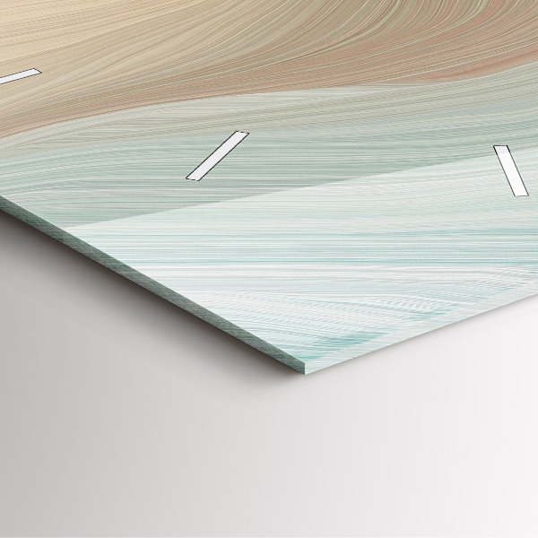 Štvorcové hodiny Vlnová abstrakcia