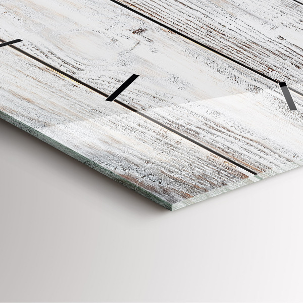 Štvorcové hodiny Maľované dosky