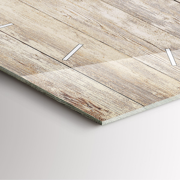 Štvorcové hodiny Drevené panely